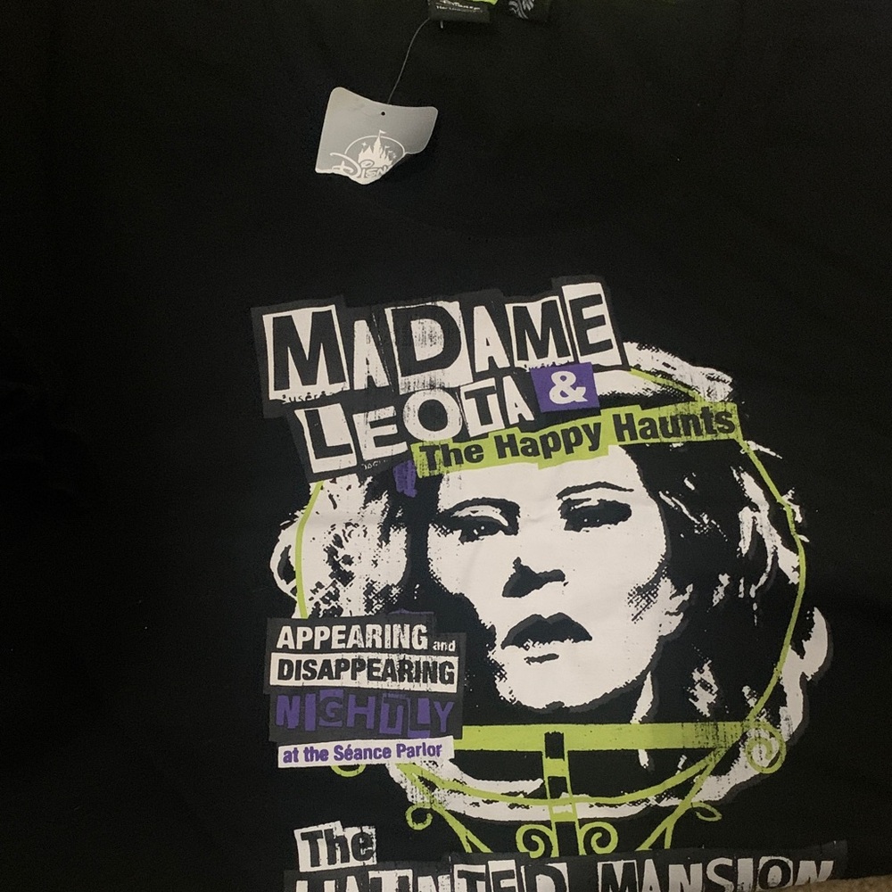 Black Madame Leota Graphic T-Shirt